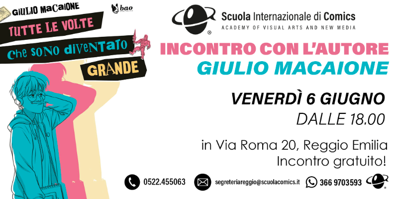 INCONTRO CON L'AUTORE - GIULIO MACAIONE