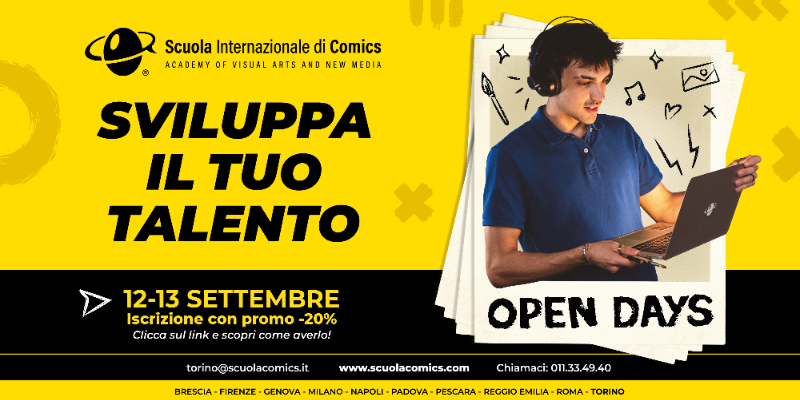 OPEN DAYS - Sviluppa il tuo Talento!